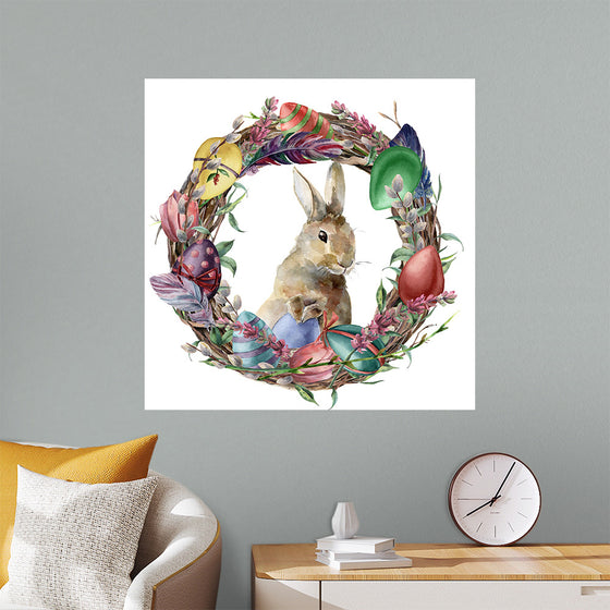 "Easter Bunny Wreath", Linnaea Mallette