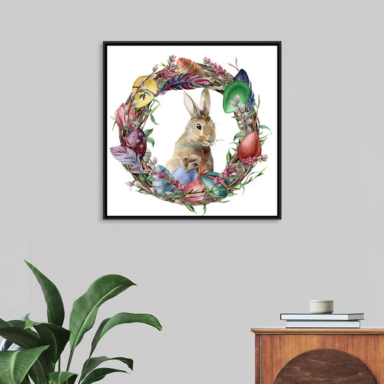 "Easter Bunny Wreath", Linnaea Mallette