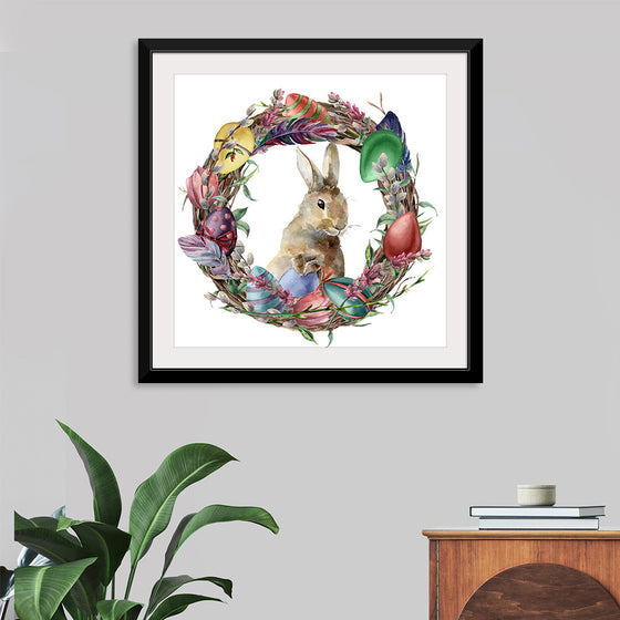 "Easter Bunny Wreath", Linnaea Mallette