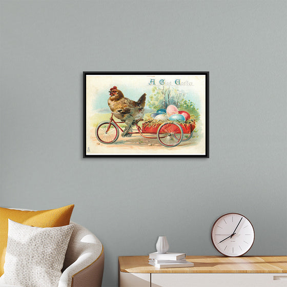 "Chicken Riding a Bicycle"