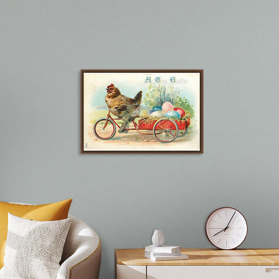 "Chicken Riding a Bicycle"