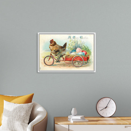 "Chicken Riding a Bicycle"