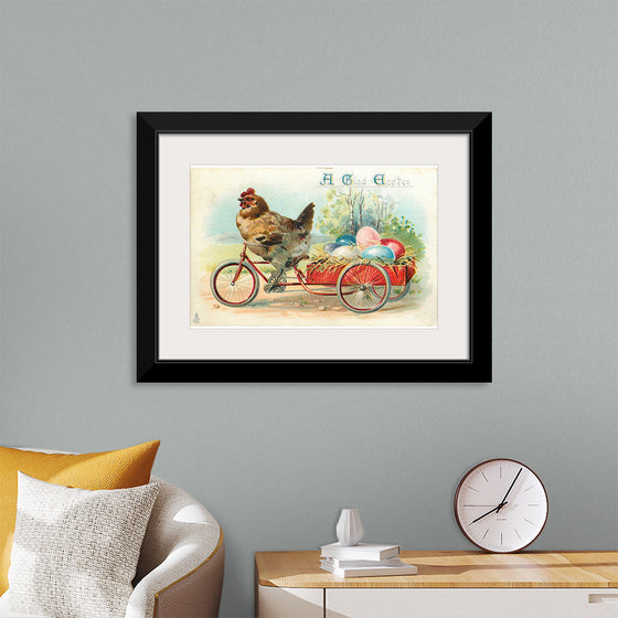 "Chicken Riding a Bicycle"