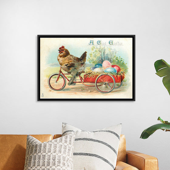 "Chicken Riding a Bicycle"