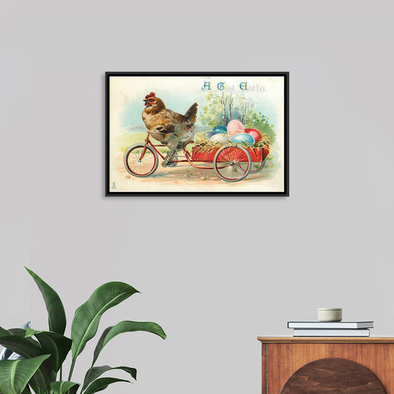 "Chicken Riding a Bicycle"