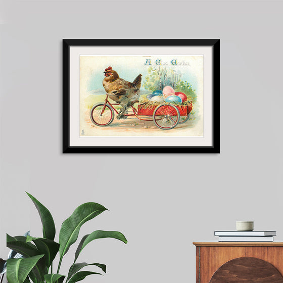 "Chicken Riding a Bicycle"