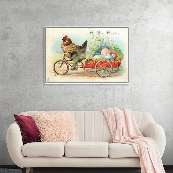 "Chicken Riding a Bicycle"