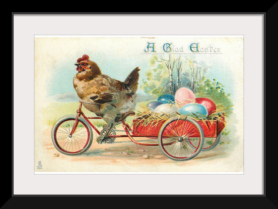 "Chicken Riding a Bicycle"