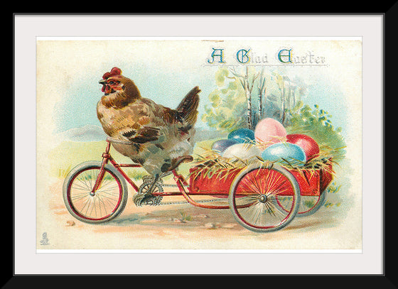 "Chicken Riding a Bicycle"