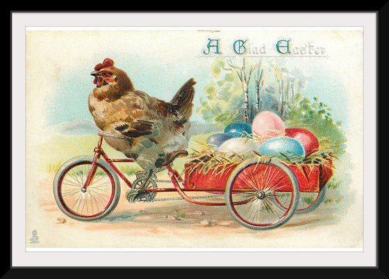 "Chicken Riding a Bicycle"