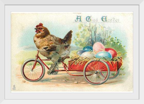 "Chicken Riding a Bicycle"