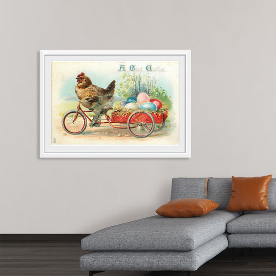 "Chicken Riding a Bicycle"