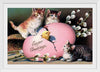 "Easter Cats With Chick"