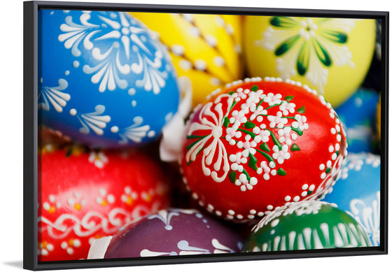 "Decorated Easter Eggs", Vera Kratochvil