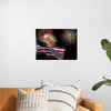 "Flag And Fireworks", Linnaea Mallette