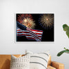 "Flag And Fireworks", Linnaea Mallette