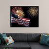 "Flag And Fireworks", Linnaea Mallette