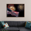 "Flag And Fireworks", Linnaea Mallette