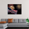 "Flag And Fireworks", Linnaea Mallette