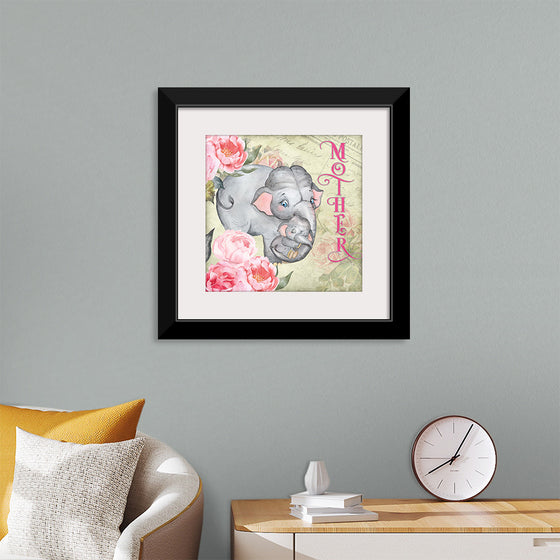 "Mother's Day Vintage Elephant", Linnaea Mallette