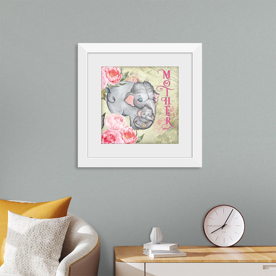 "Mother's Day Vintage Elephant", Linnaea Mallette