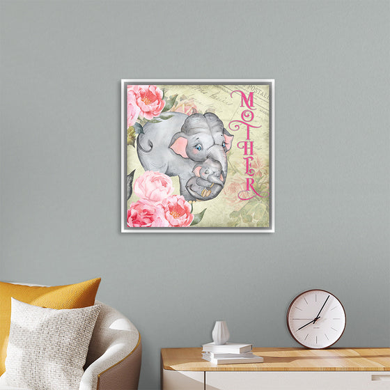 "Mother's Day Vintage Elephant", Linnaea Mallette