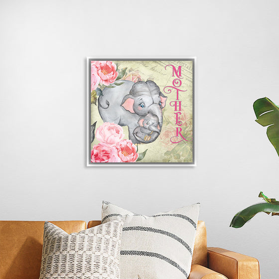 "Mother's Day Vintage Elephant", Linnaea Mallette