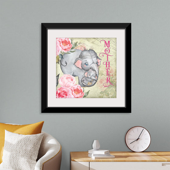 "Mother's Day Vintage Elephant", Linnaea Mallette