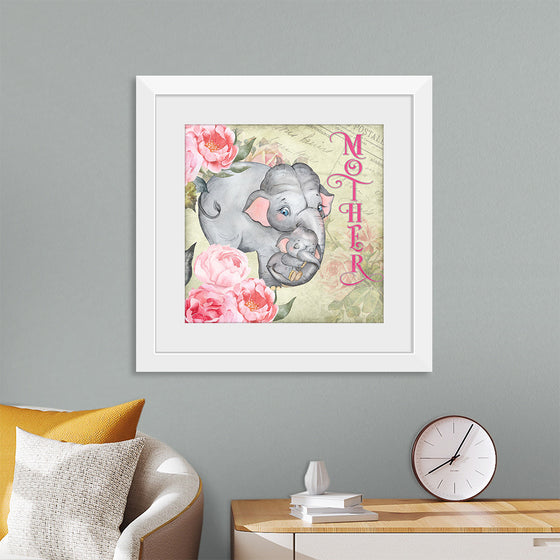 "Mother's Day Vintage Elephant", Linnaea Mallette