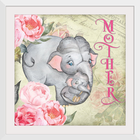 "Mother's Day Vintage Elephant", Linnaea Mallette