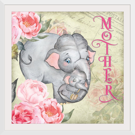 "Mother's Day Vintage Elephant", Linnaea Mallette