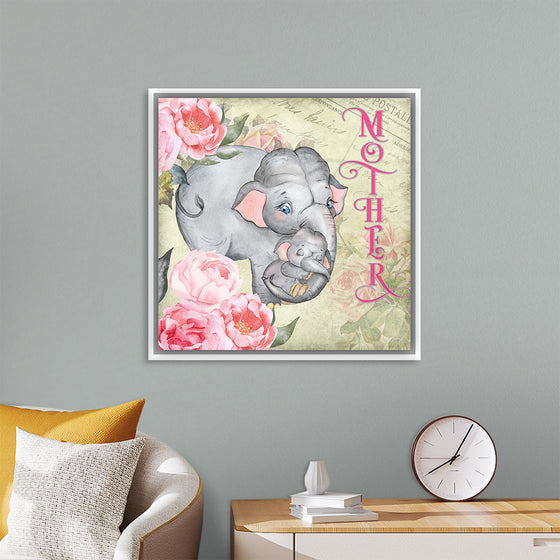 "Mother's Day Vintage Elephant", Linnaea Mallette