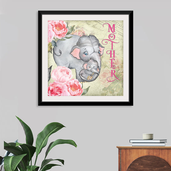 "Mother's Day Vintage Elephant", Linnaea Mallette