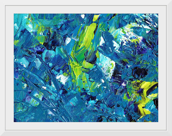 "Blue and Green Abstract"