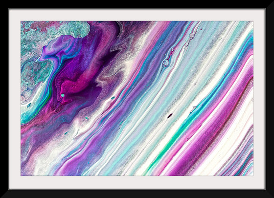 "Acrylic Cosmic Colors"