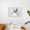 "White Cat Watercolor"