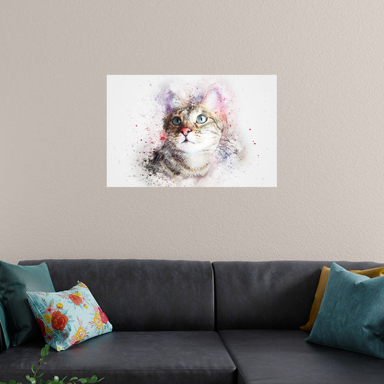 "Kitty Watercolor"