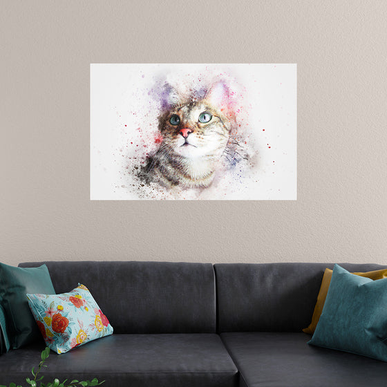 "Kitty Watercolor"