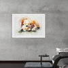 "Brown and White Dog Watercolor"