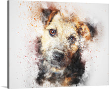  Immerse yourself in the soul-stirring “Watercolor Dog,” a print that captures the essence of man’s best friend with every brushstroke. The artwork, a harmonious blend of delicate watercolors, brings to life a dog’s expressive eyes and textured fur, evoking a sense of loyalty and companionship. 