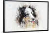 "Shetland Watercolor Closeup"