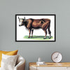 "Vintage Cow Art"