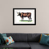 "Vintage Cow Art"