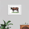 "Vintage Cow Art"