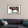 "Vintage Cow Art"