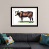 "Vintage Cow Art"