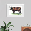 "Vintage Cow Art"