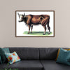 "Vintage Cow Art"