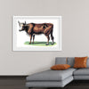 "Vintage Cow Art"