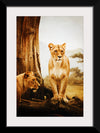 "Lioness In Africa", Vera Kratochvil